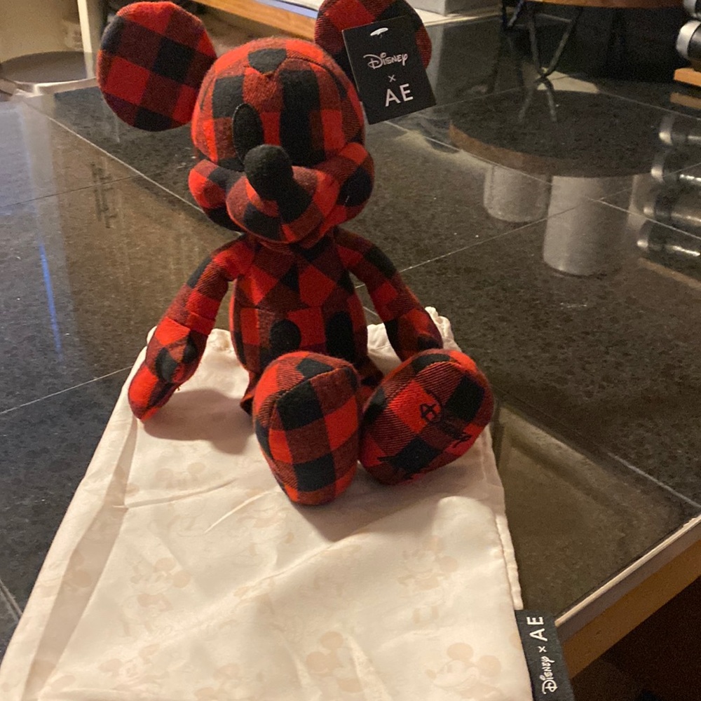 Limited Edition Disney x AE Plaid Plush